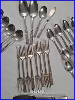 52 Piece Community Silver Plate Set