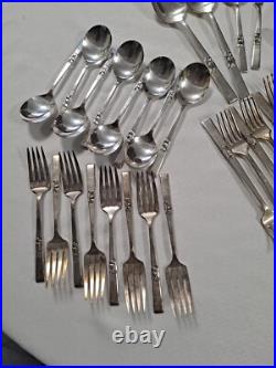 52 Piece Community Silver Plate Set