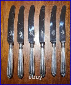 52 piece Mappin and Webb Fine Bead silver plate cutlery set canteen