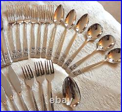 56 Piece Oneida Community Hampton Court / Coronation Silver Plated Cutlery Set