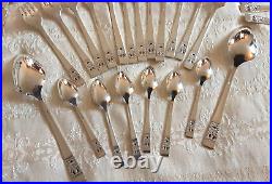 56 Piece Oneida Community Hampton Court / Coronation Silver Plated Cutlery Set