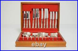 56 piece EPNS A1 Sheffield CUTLERY SET, in the Kings pattern