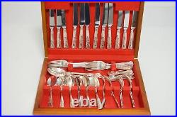 56 piece EPNS A1 Sheffield CUTLERY SET, in the Kings pattern