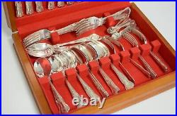56 piece EPNS A1 Sheffield CUTLERY SET, in the Kings pattern