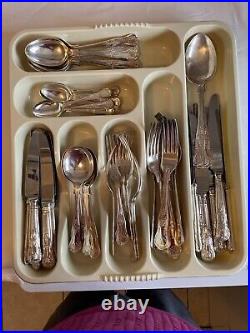 58 Piece EPNS A1 Sheffield Sovereign Cutlery Set