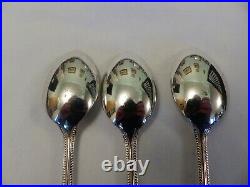 58 Piece George Butler Silver Plate Bead Pattern Canteen Of Cutlery
