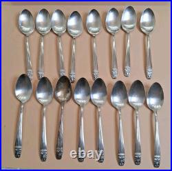 58 Piece Harmony House AA+ Silver Plate Flatware Set and Box