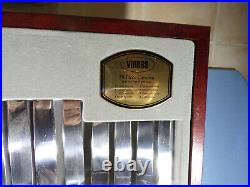 58 Piece Set Silver Plated Canteen of Cutlery Viners Durbarry Classic Pattern