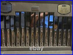 58-Piece Silver Plated Viners Cutlery Set