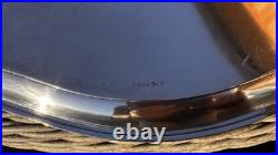 5 Piece Silver Plated Art Deco Tea/Coffee Service Set with Tray