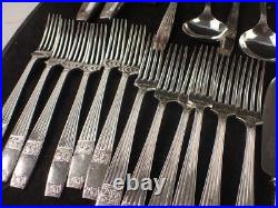 61 Piece Elkington Silver Place Cutlery Set 6 Place Setting Westminster Pattern