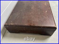 65 Piece Oneida Nobility Plate Royal Rose Silver Plate Silverware Flatware Box