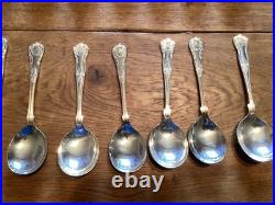 66 Piece Butlers Silver Plated Kings Pattern Set For 6 Inc Fish Course