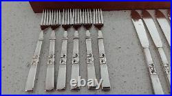 67 Piece Vintage Cutlery Set Community Oneida 1948 Morning Star