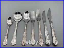 6 Settings GUILDHALL Design ARTHUR PRICE Silver Service 42 Piece Set of Cutlery