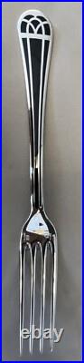 72 Piece Christofle Talisman Silver Plate & Lacquer Flatware Set