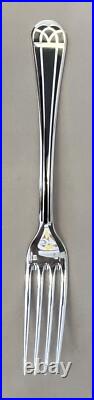 72 Piece Christofle Talisman Silver Plate & Lacquer Flatware Set