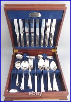 73 Piece Elkington Grecian/Athenian A1 Silver Plated Canteen of Cutlery 8 Places