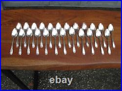 77 Piece Set Silver Plate Flatware DAFFODIL 1847 Rogers Brothers Serving Pieces