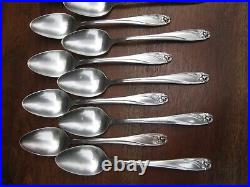 77 Piece Set Silver Plate Flatware DAFFODIL 1847 Rogers Brothers Serving Pieces