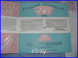 78 Piece Vintage Grenoble Pattern Heirloom Oneida Silver Plate Flatware Set
