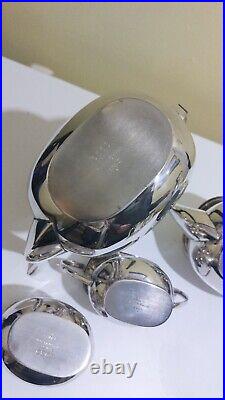 7 Pieces Mattin Web Silver Plated