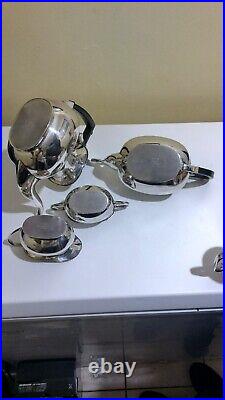 7 Pieces Mattin Web Silver Plated