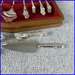 82 Piece Silver Plated Cutlery Set Boxed Sheffield EPNS A1 Kings Pattern Design