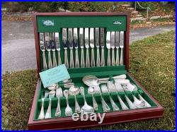 82 piece 8 setting Silver plated cutlery canteen by JOHN TURTON Sheffield