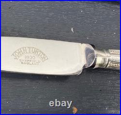 82 piece 8 setting Silver plated cutlery canteen by JOHN TURTON Sheffield