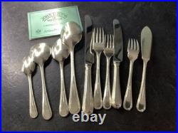 82 piece 8 setting Silver plated cutlery canteen by JOHN TURTON Sheffield