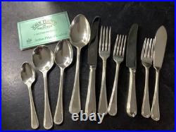 82 piece 8 setting Silver plated cutlery canteen by JOHN TURTON Sheffield
