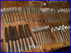 82 piece 8 setting Silver plated cutlery canteen by JOHN TURTON Sheffield