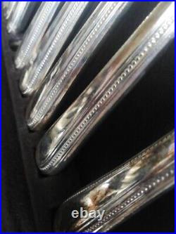84 Piece Vintage Cutlery Set By Gee & Holmes, Sheffield Silver Plated Epns A1