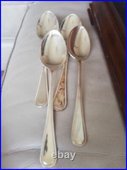 84 Piece Vintage Cutlery Set By Gee & Holmes, Sheffield Silver Plated Epns A1