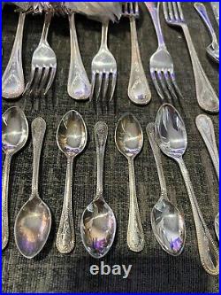 84 Pieces Of HESTER BATEMAN By Roberts & Belk Silver Plate Service Cutlery