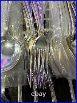 84 Pieces Of HESTER BATEMAN By Roberts & Belk Silver Plate Service Cutlery