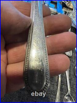 84 Pieces Of HESTER BATEMAN By Roberts & Belk Silver Plate Service Cutlery