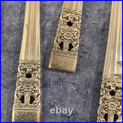 85 Piece Community Coronation Silver Plate Silverware FlatWare