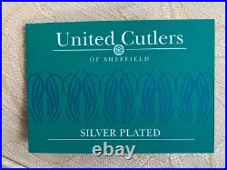 89 PIECE CANTEEN OF SILVER PLATED KINGS PATTERN CUTLERY United Cutlers