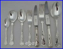 8 Person Butler Cavendish 60 Piece Kings Pattern Silver Plated A1 Cutlery Set