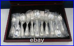 8 Person Butler Cavendish 60 Piece Kings Pattern Silver Plated A1 Cutlery Set