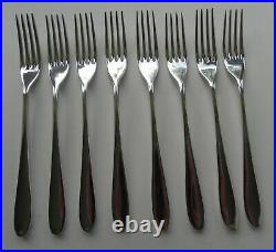 8 person x 5 piece (40) Silver Plated PRIDE Cutlery set Designer David Mellor