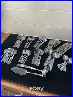 91 Piece Vintage Stainless Steel Cutlery/ Flatware / Part Set. Pre- Owned