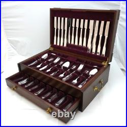 ALBANY Design Viners of Sheffield Silver Service 84 Piece Canteen of Cutlery Set