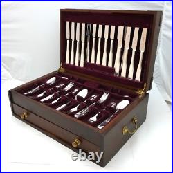 ALBANY Design Viners of Sheffield Silver Service 84 Piece Canteen of Cutlery Set