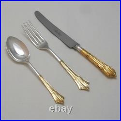 ALBANY GOLD By Osborne Sheffield Silver Service 157 Piece Canteen of Cutlery Set