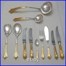 ALBANY GOLD By Osborne Sheffield Silver Service 157 Piece Canteen of Cutlery Set