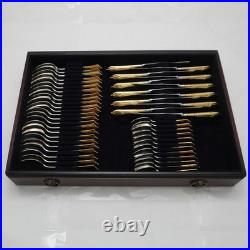 ALBANY GOLD By Osborne Sheffield Silver Service 157 Piece Canteen of Cutlery Set