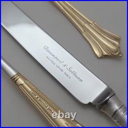 ALBANY GOLD Davenport & Sullivan Silver Service 62 Piece Canteen of Cutlery Set